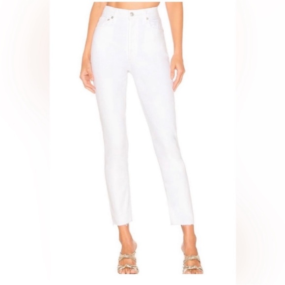 Agolde High Rise Slim Jeans - Picture 1 of 5